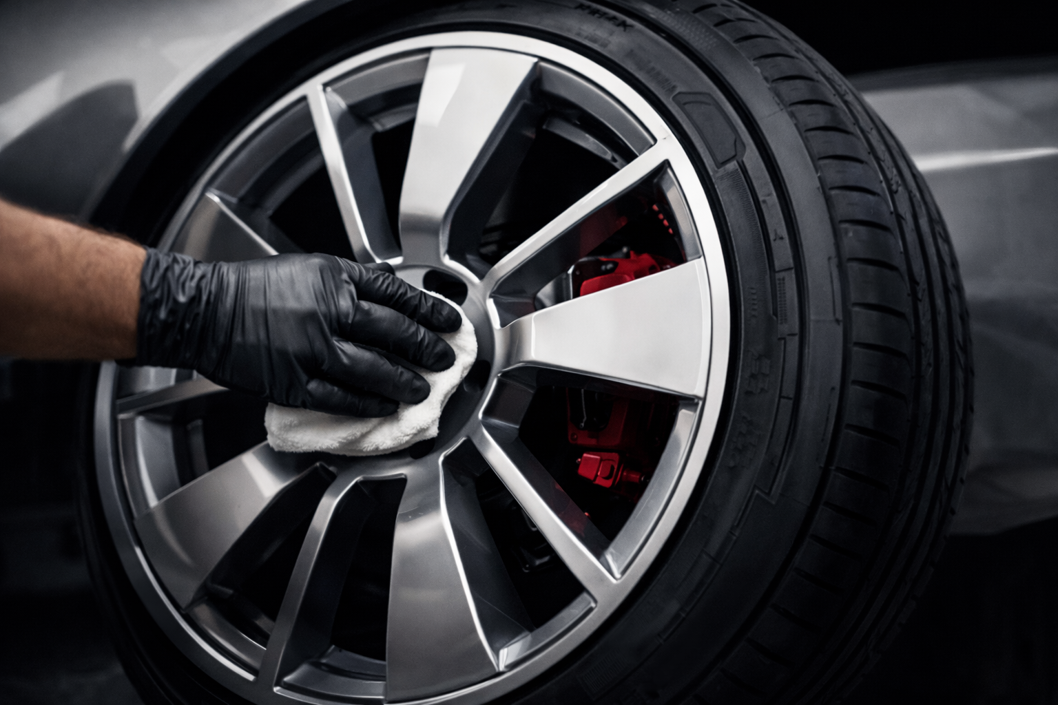 Alloy wheel refurbishment