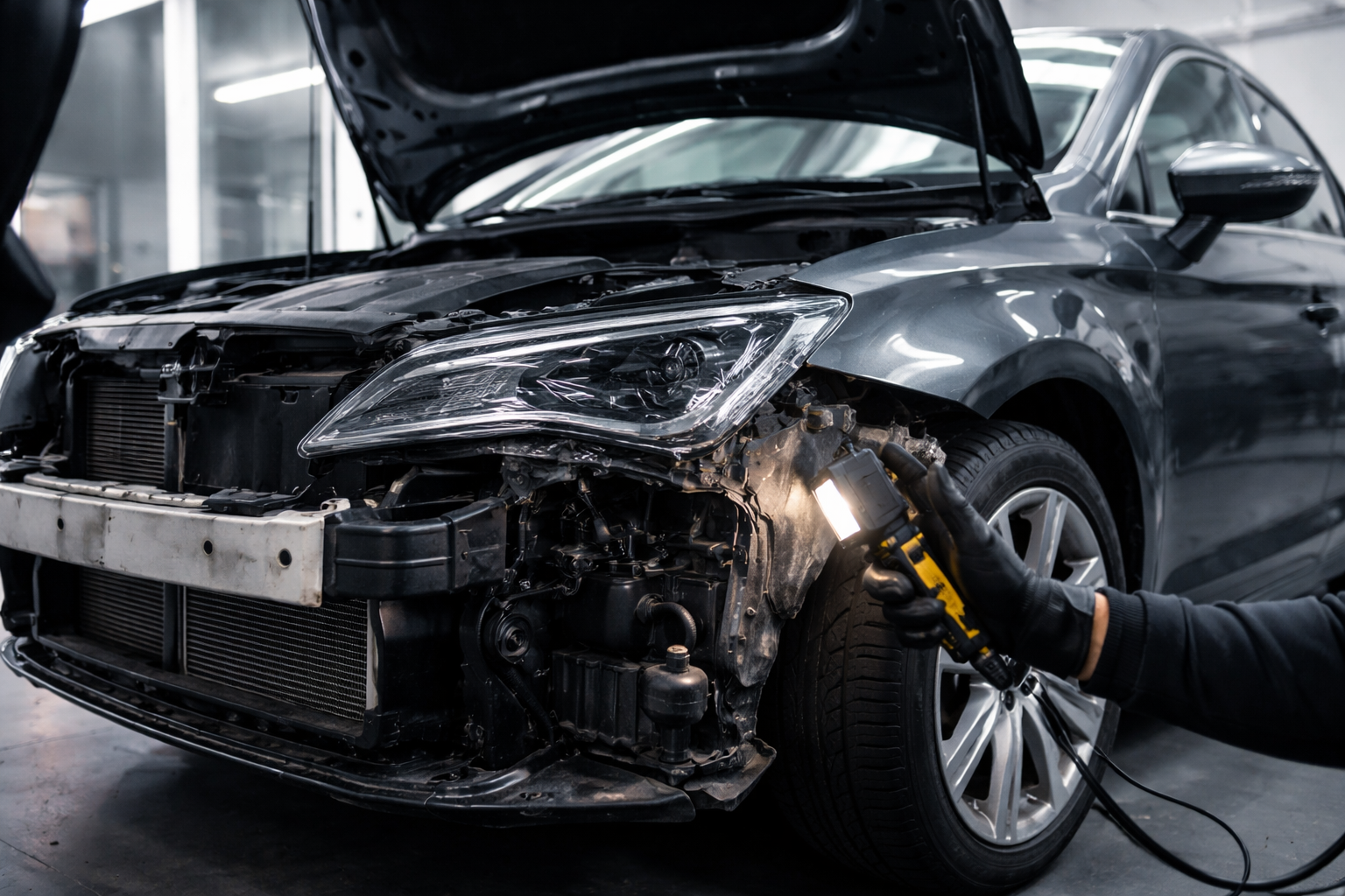 Private accident repair and damage assessment