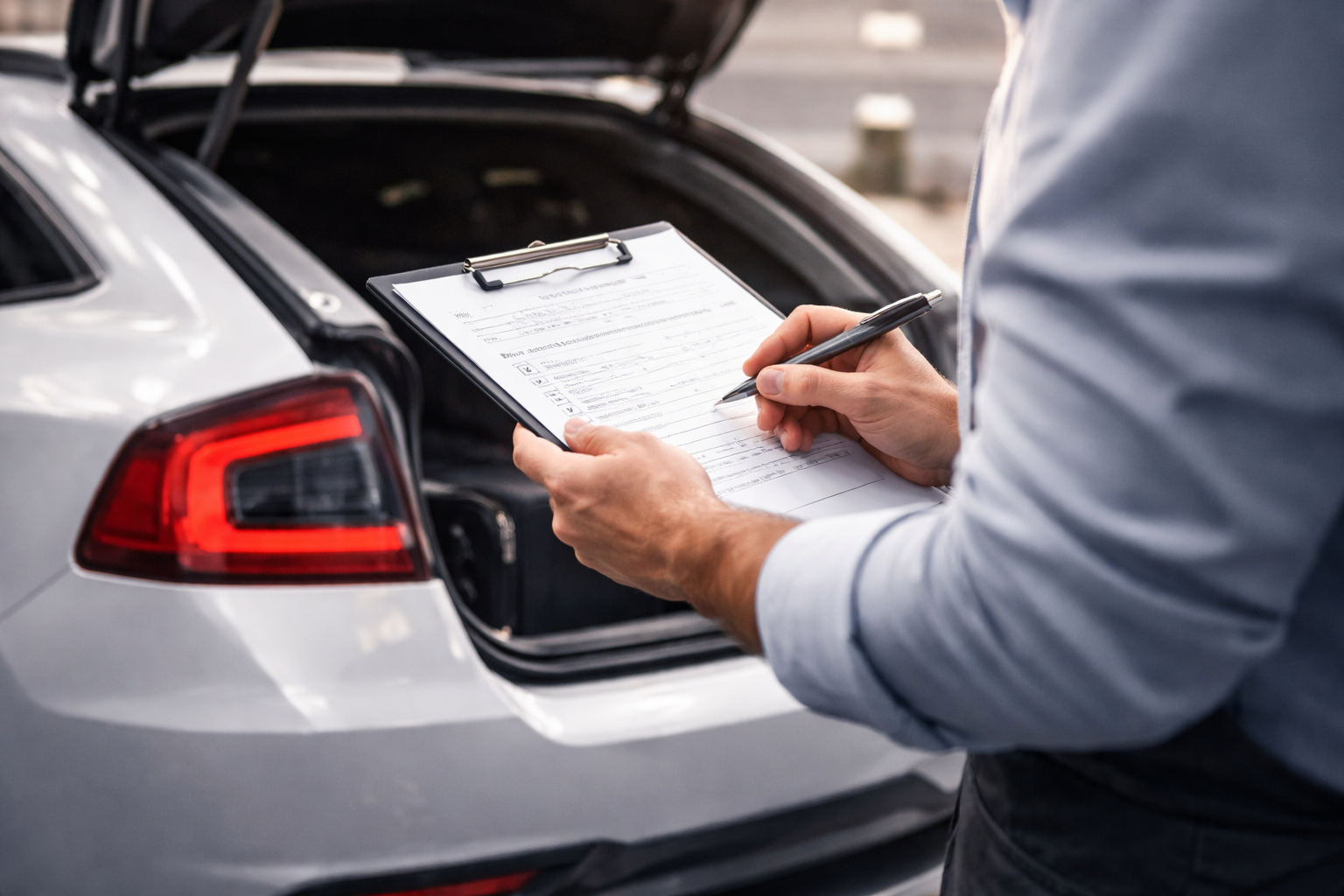 Lease return and cosmetic vehicle preparation